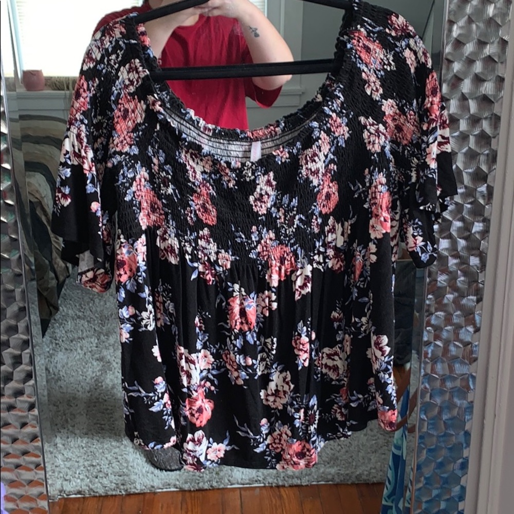 Off the shoulder top
